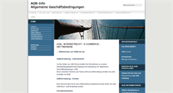 Desktop Screenshot of agb-info.de